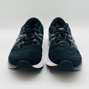 Asics Gel Nimbus 23 Mens 9 Black Gray Running Shoes Sneakers Trainers